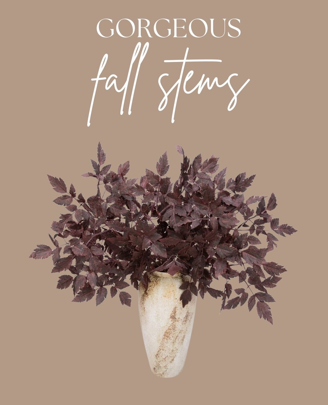 Faux floral, fall stems 

#LTKHome