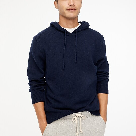 Lambswool-blend hoodie | J.Crew Factory