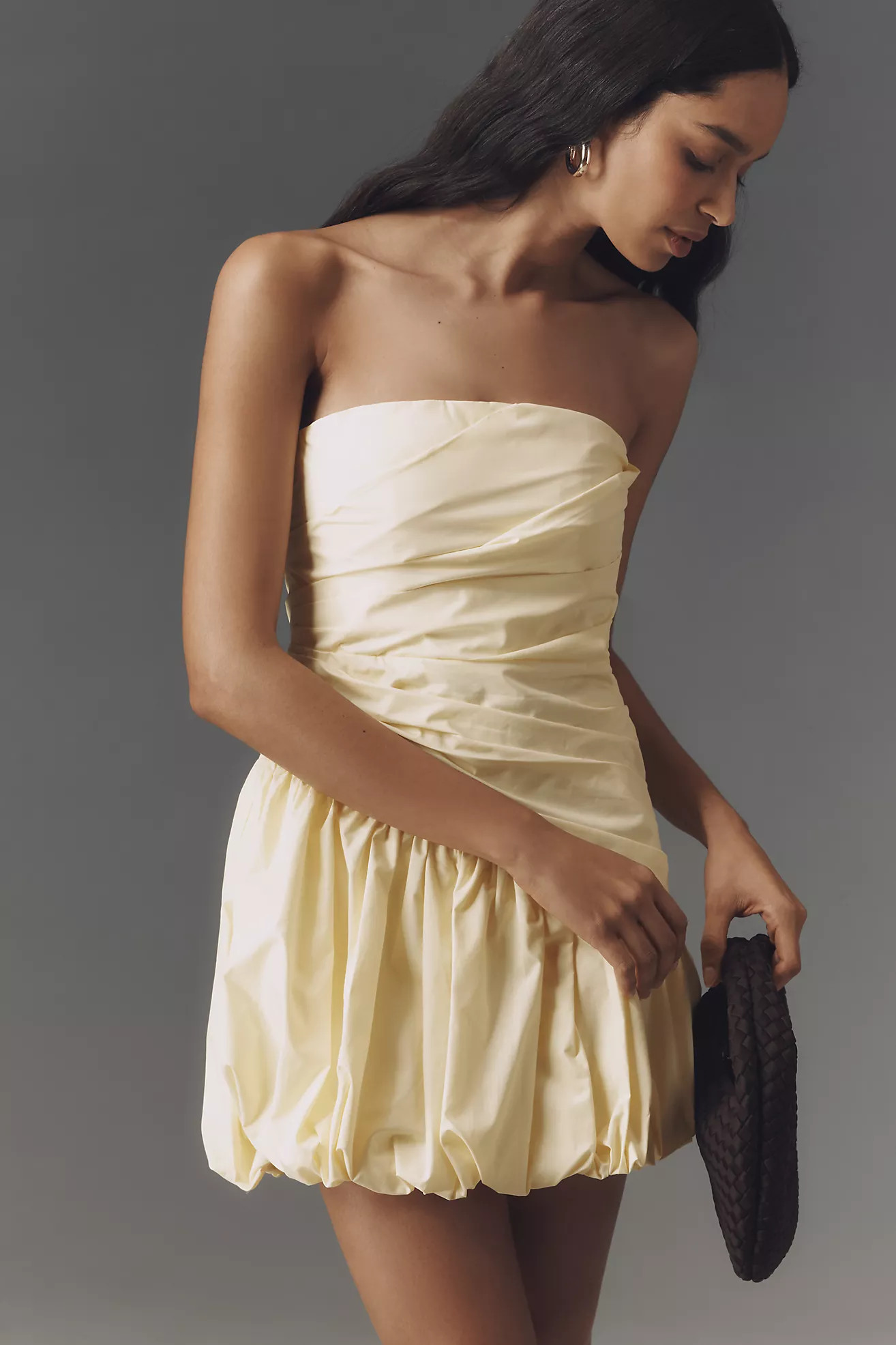 Shona Joy Maiori Strapless Bubble Mini Dress | Anthropologie (US)