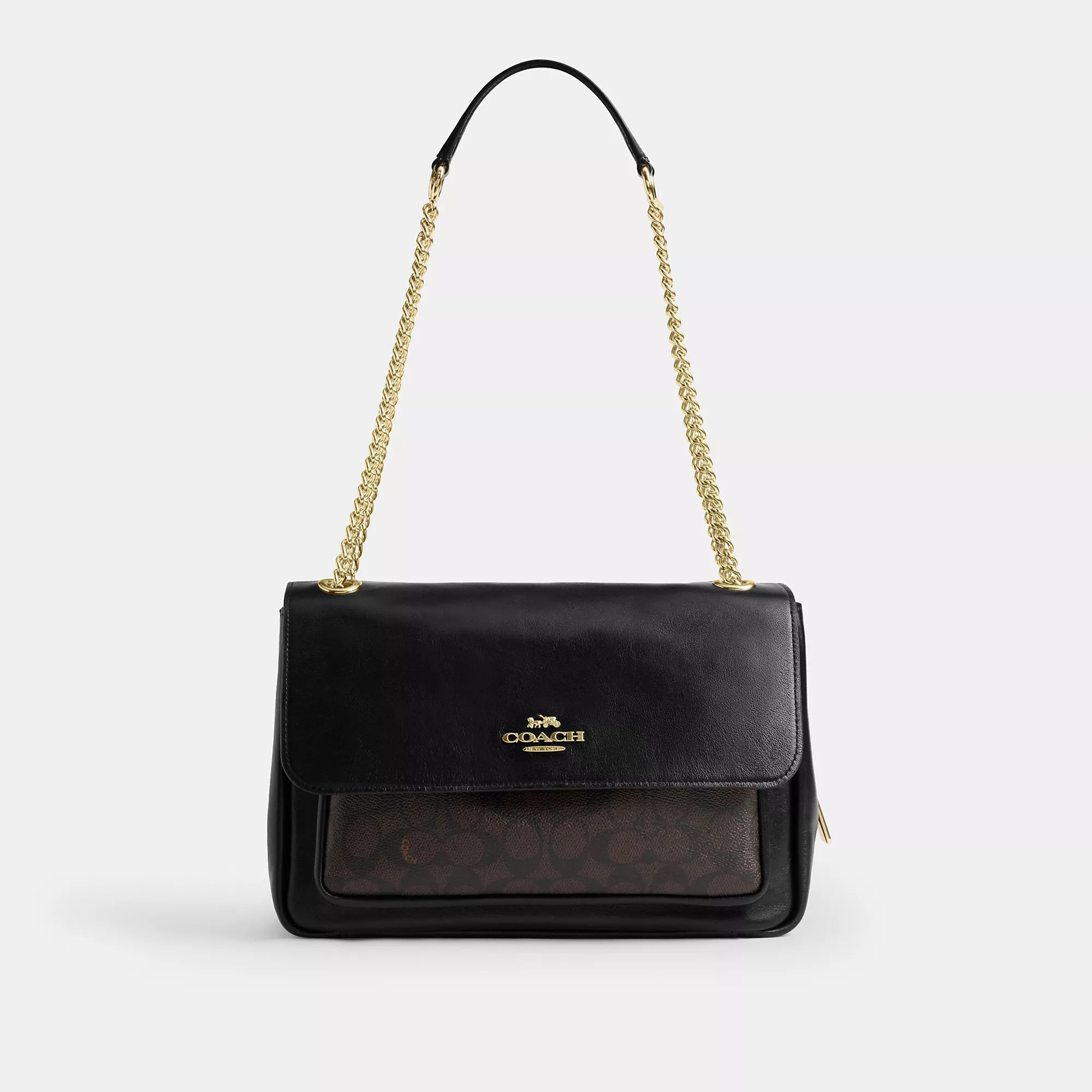 Coach Outlet Elodie Crossbody Bag In Signature Canvas | Shop Simon