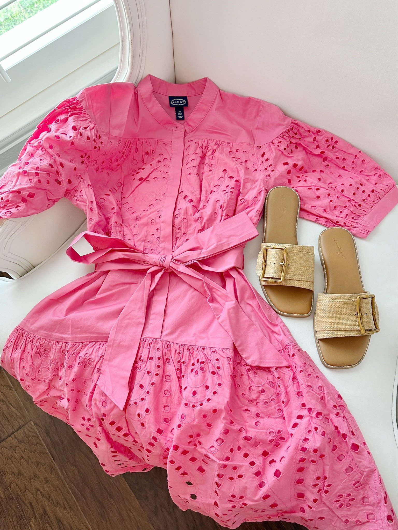 Restocked in size large in pink, medium, large and xl in white and black! Hurry!!

Eyelet dress under $40 fits true to size 

#LTKsalealert #LTKunder100 #LTKunder50