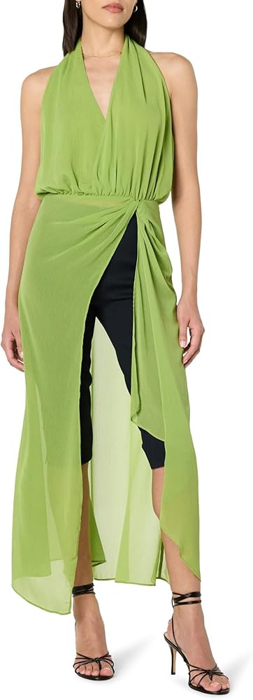 The Drop Women's Sheer Maxi Halter Top | Amazon (US)