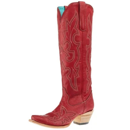 Corral Women's Tall Western Boot Snip Toe Red 11 M US | Walmart (US)