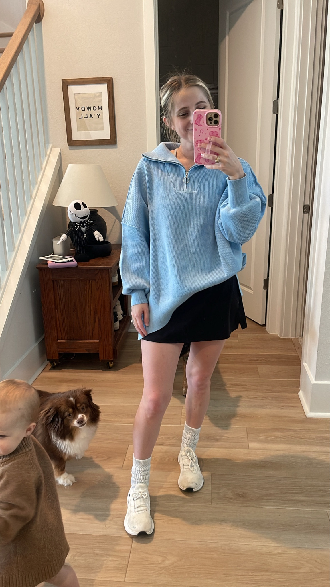 Amazon casual go to outfit - my pullover is my favorite for fall wearing a medium 

#LTKFindsUnder50 #LTKStyleTip #LTKFitness