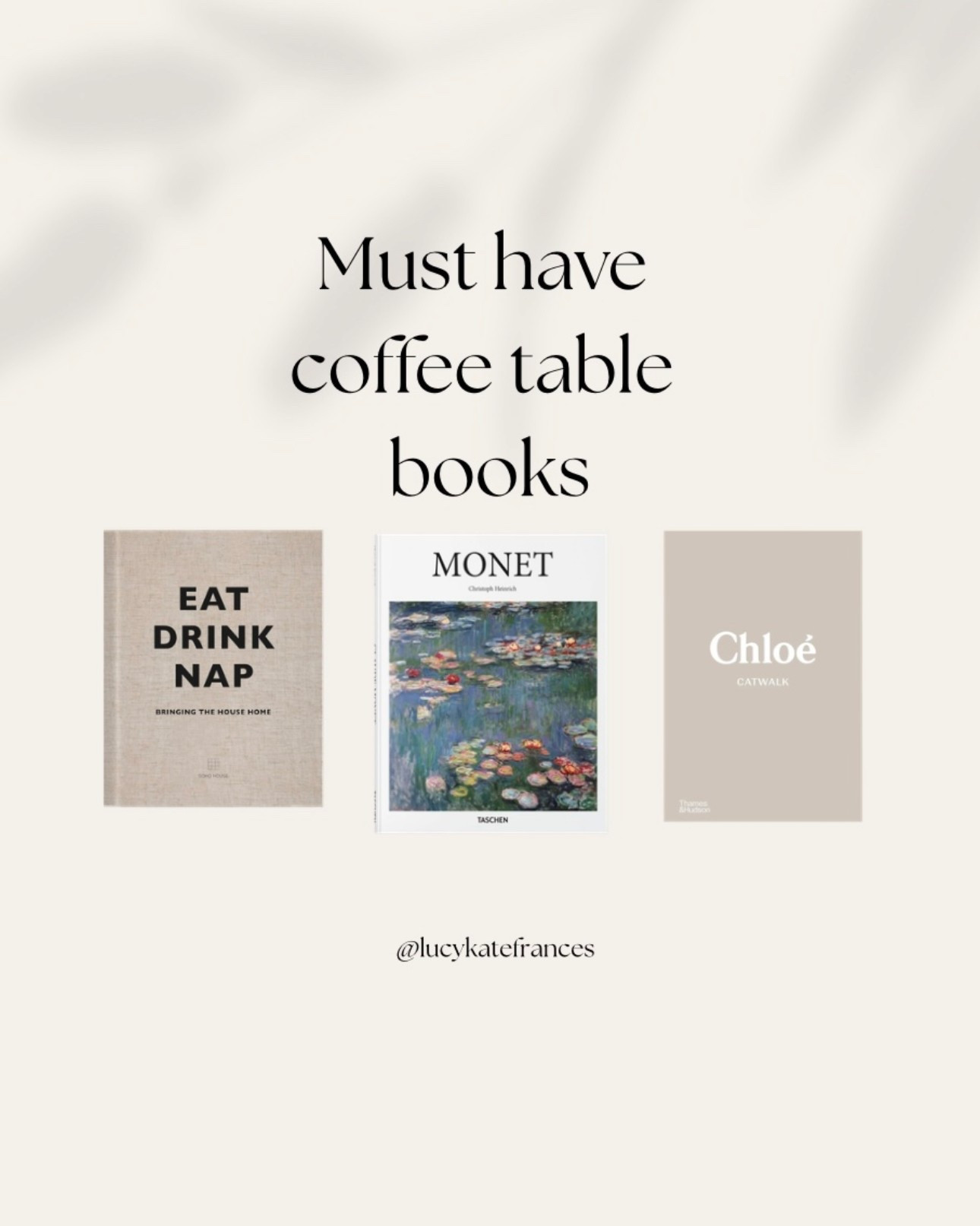 Coffee table book ideas 🤍

#LTKluxury #LTKhome #LTKuk