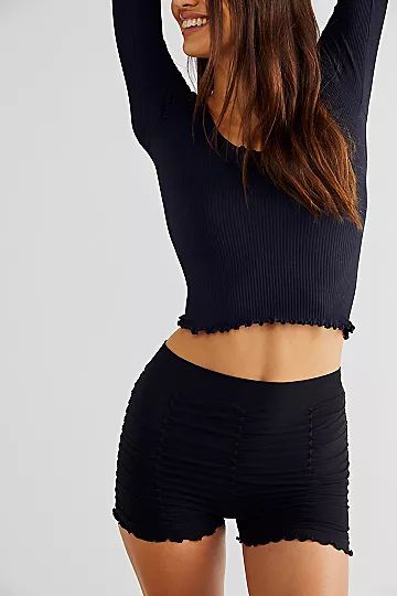 Ruched Seamless Shorts | Free People (Global - UK&FR Excluded)