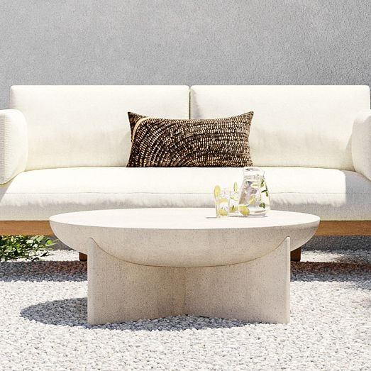 Monti Indoor/Outdoor Coffee Table (30"–40" | West Elm (US)
