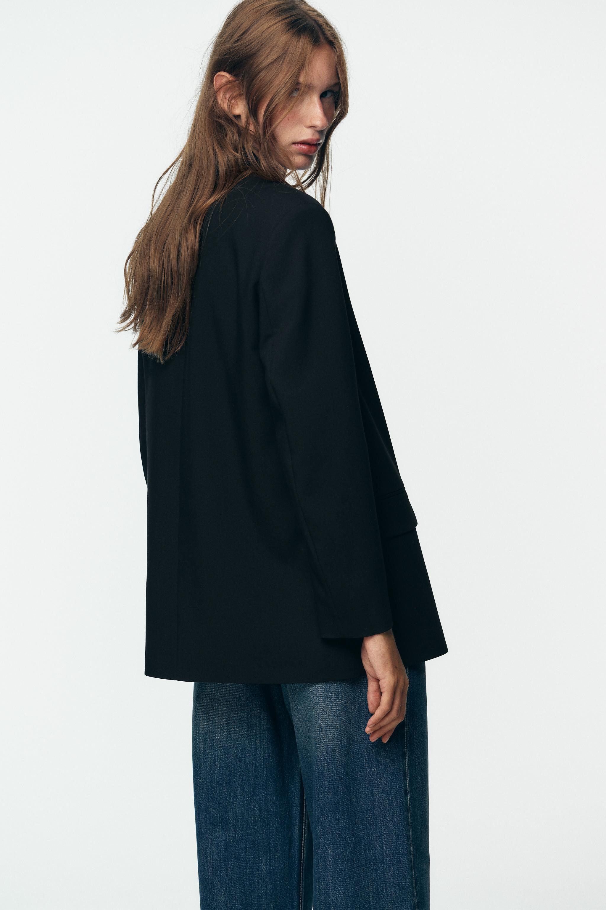 OVERSIZED DOUBLE-BREASTED BLAZER | Zara UK