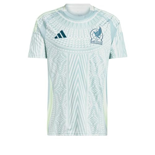 Adidas Men's Mexico Jersey, Linen Green Away, Small | Amazon (US)
