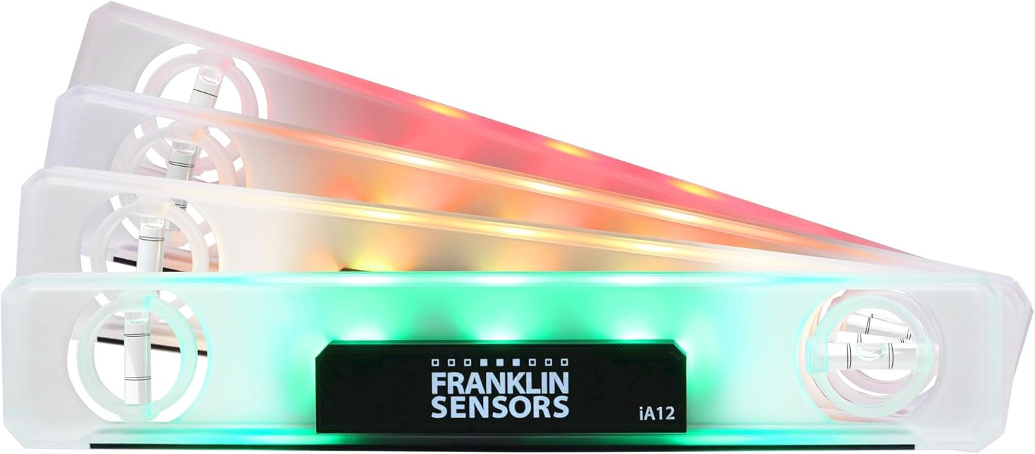 Franklin Sensors Light Level/Digital, Electronic, 12-inch Magnetic Torpedo Level, Vertical and Horizontal Leveler Tool with 2 Bubble Vials | Amazon (US)