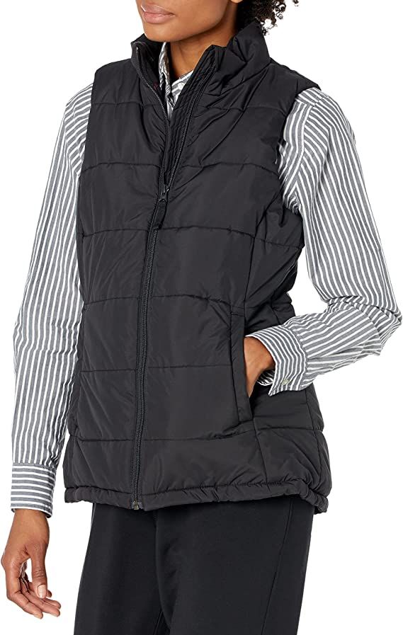 Amazon Essentials Women's Mid-Weight Puffer Vest | Amazon (US)