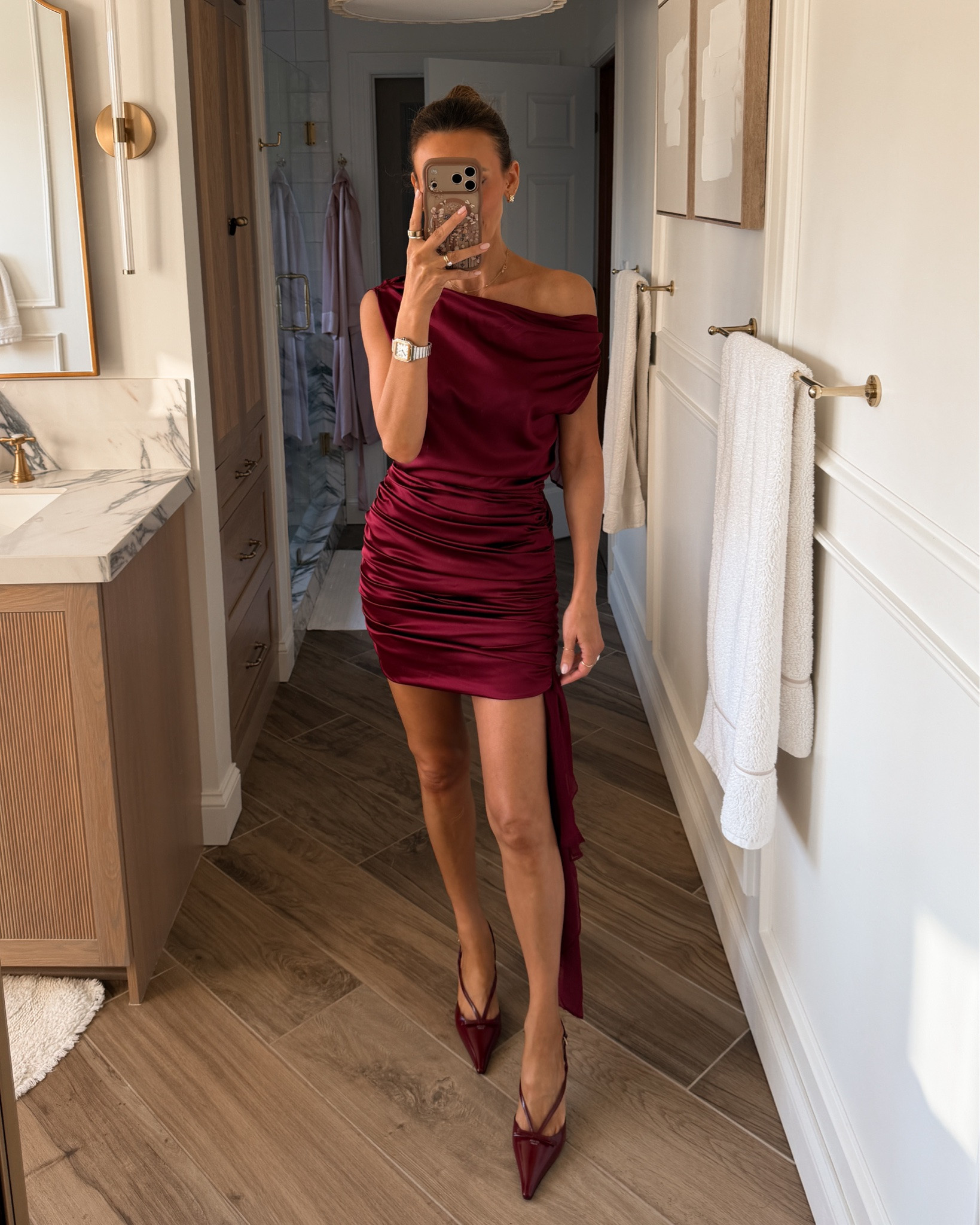 Super versatile cocktail dress, from date night, to weddings, to parties it’s perfect for everything and the fabric sits in a way that covers all the lines and gives you an hourglass figure

#LTKWedding #LTKOver40 #LTKSeasonal