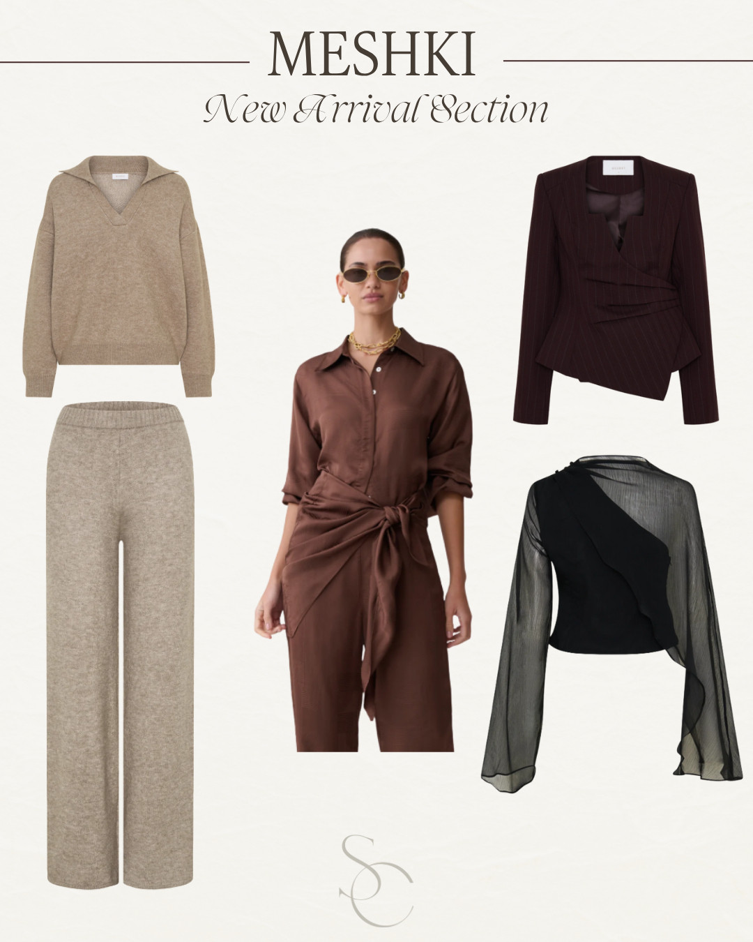 A look at MESHKI’s latest arrivals 🤎
Where effortless meets elevated.

#MeshkiFashion #ChicDressing #LTKStyle 

 #LTKgrwm #LTKootd #LTKBeauty