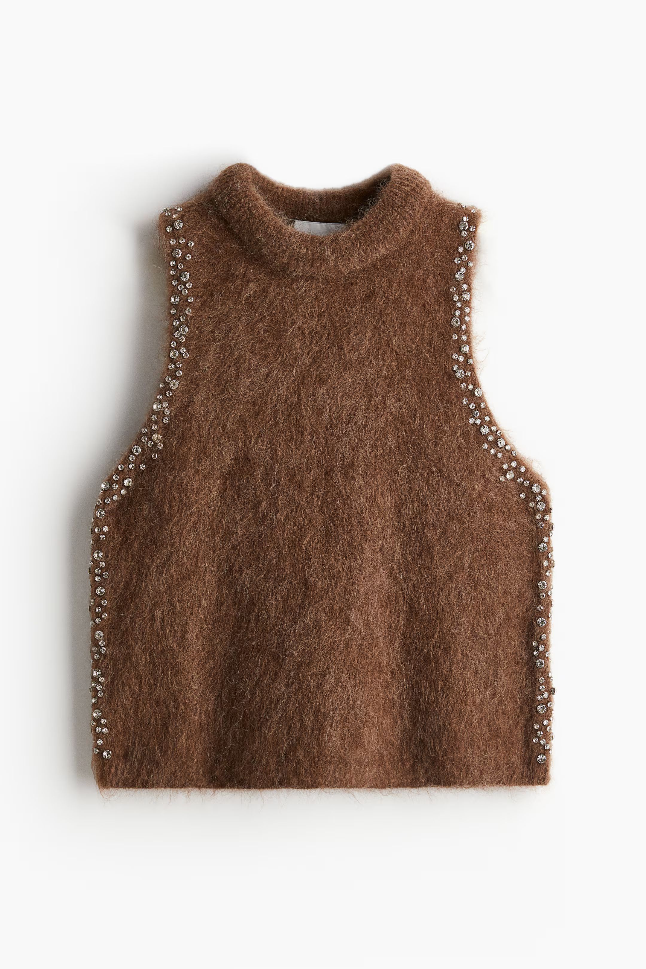 Rhinestone-embellished Top | H&M (US + CA)