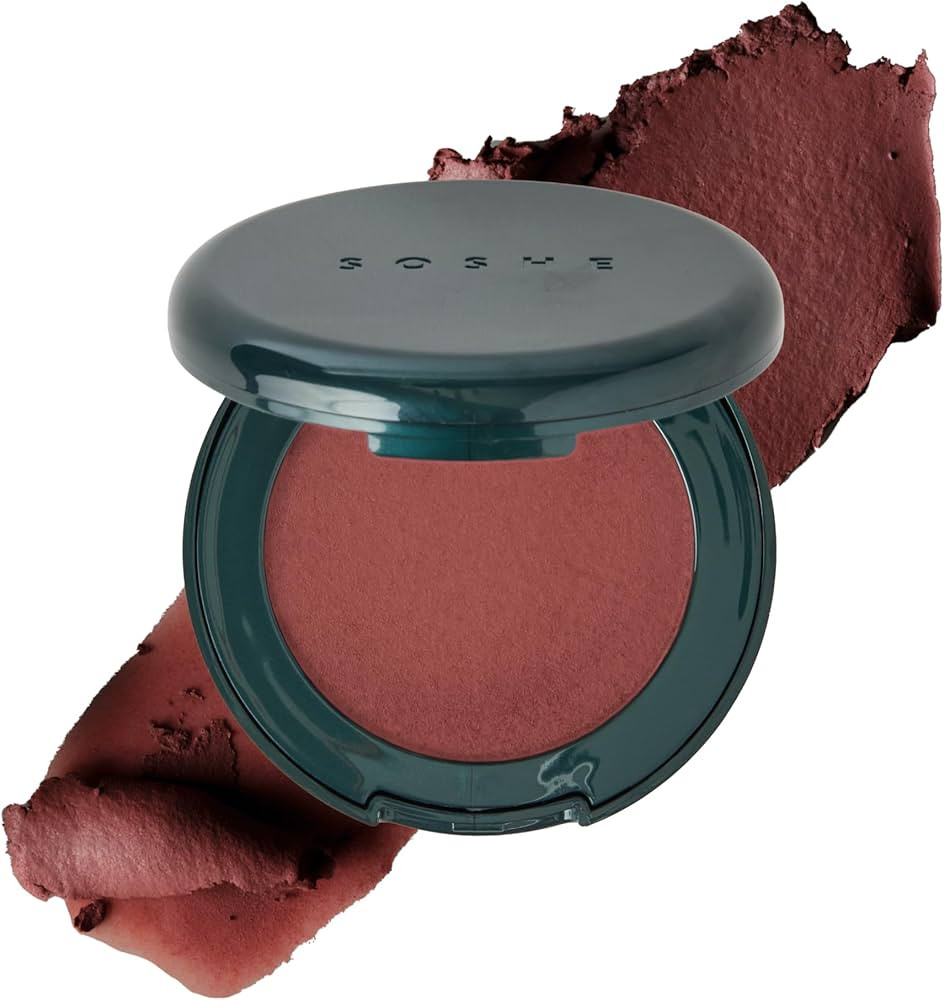 SOSHE Beauty - Blurring Pillow Blush | Featherlight, Cushiony, Cream to Powder Formula | Squalane... | Amazon (US)