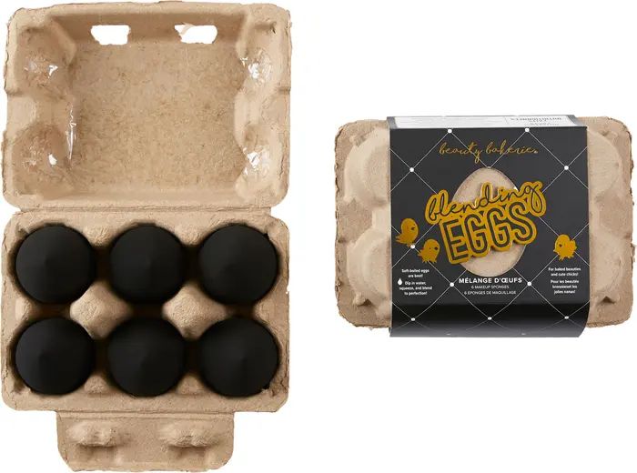 Black Blending Egg Makeup Sponge Set | Nordstrom