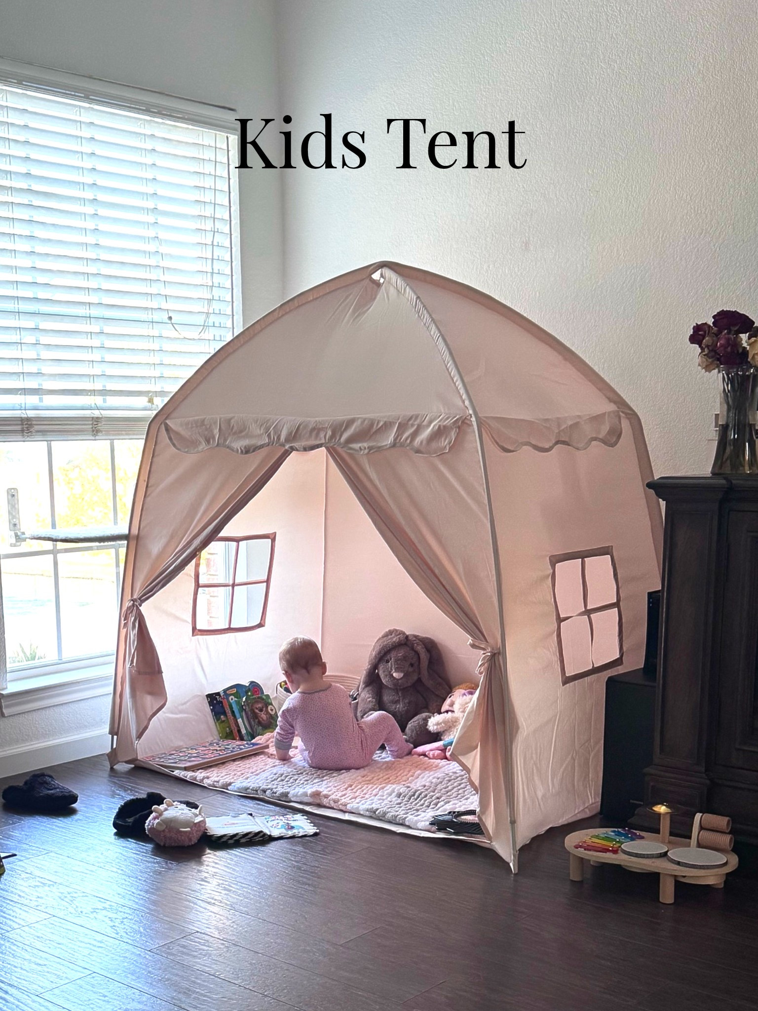 This kid tent has kept my child so entertained. I love the size bc it’s one that she can grow with!! 🥰

#LTKmomlife #LTKBaby #LTKBump