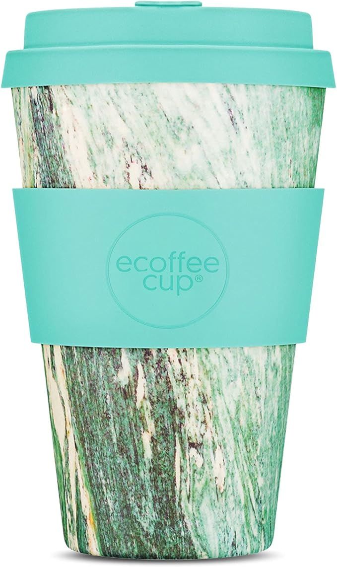 Reusable Sustainable To-Go Travel Coffee-Cup - Ecoffee Cup - Portable Cups With No Leak Silicone ... | Amazon (US)