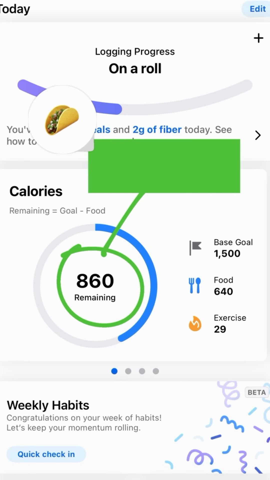 Using all of those 
860 for tacos!