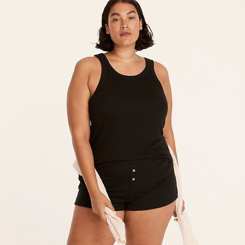 Ribbed eco dreamiest pajama tank set | J. Crew US