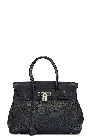 Hermes Togo Birkin 30 Handbag in Black | FWRD 