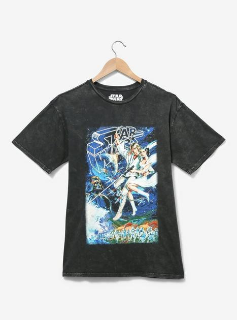 Star Wars Luke and Leia Vintage Poster T-Shirt — BoxLunch Exclusive | BoxLunch