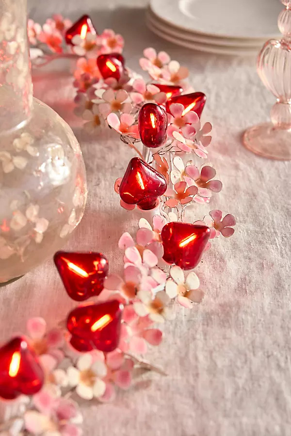 Stargazer Garden Lights, Set of 21 Bulbs, Sweet Hearts | Anthropologie (US)
