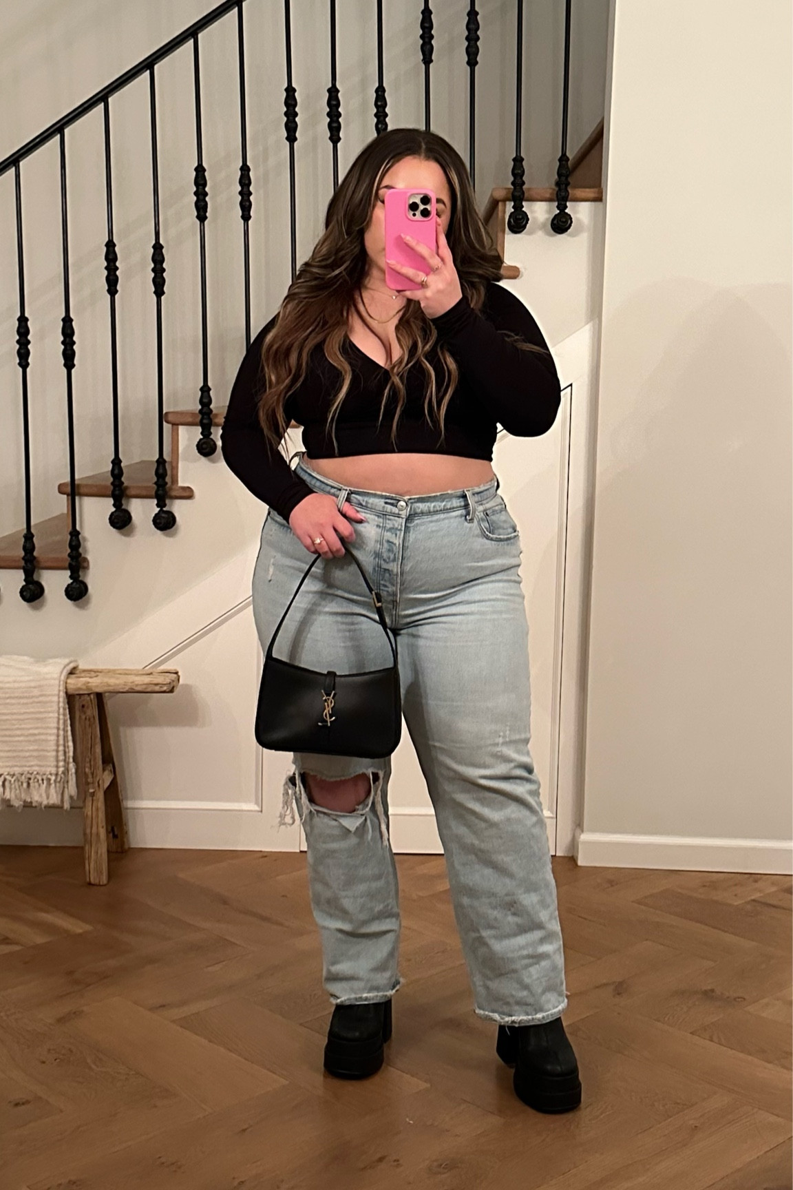 Dinner OOTN ft Klassy Network top & Abercrombie curve love jeans

#LTKcurves #LTKstyletip #LTKitbag