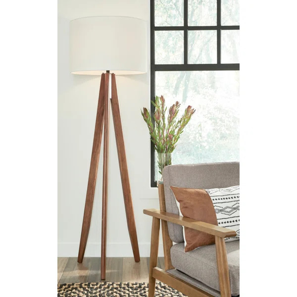 Zenda 71" Tripod Floor Lamp | Wayfair North America