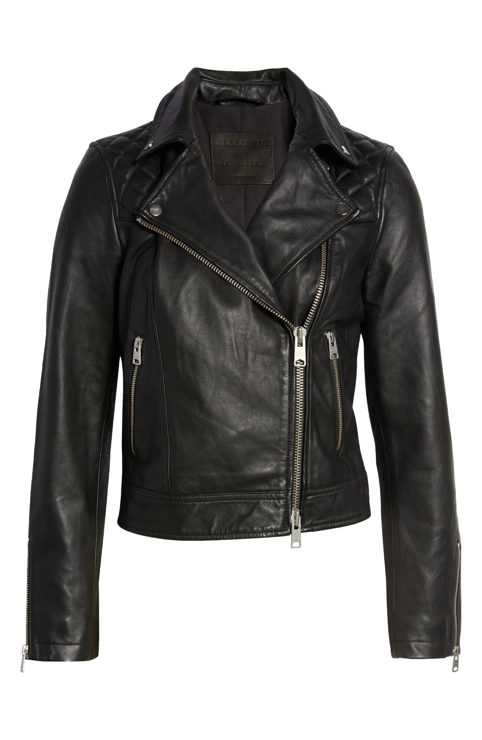 Caden Leather Biker Jacket | Nordstrom