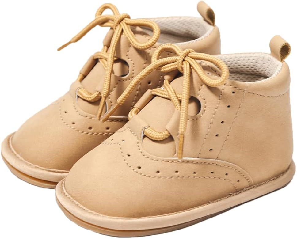 Meckior Baby Booties Newborn Infant Unisex Baby Girls Boys Velvet Rubber Anit-Slip Sole Shoes Tod... | Amazon (US)