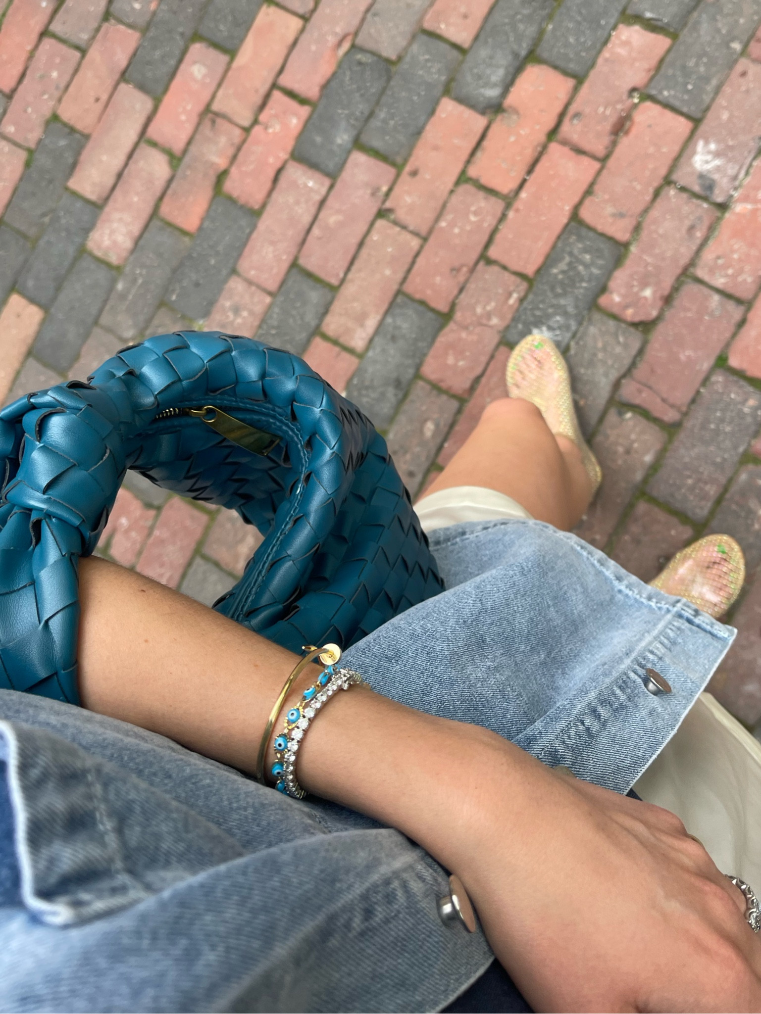 Sorry this is not the best photo of the shoes, it’s the most recent pic I have! Wanted to share these again because they are my SHOE of the summer. I am obsessed. I have them in both black and nude. I have walked all over Boston in these and to my surprise, they are SO COMFORTABLE. They go with every outfit and add such a fun element to your lewk. Multiple people have stopped me to ask about the shoes, they are that good!!!! 

#LTKstyletip #LTKfindsunder50 #LTKshoecrush