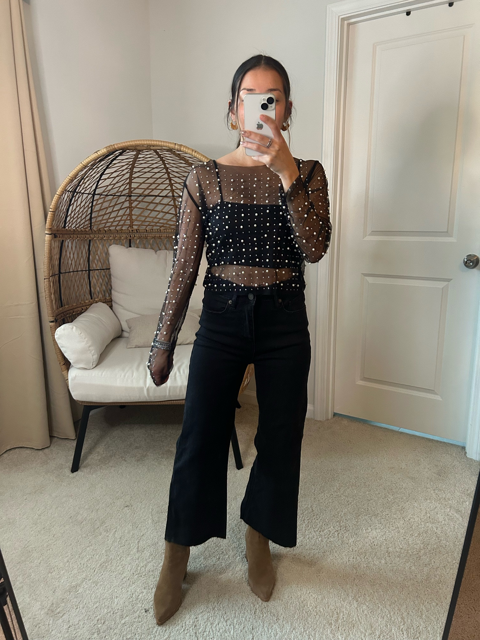 Amazon mesh pearl top
Mesh pearl top
Cute top
Amazon tops
Amazon daily deals
Amazon sales
Amazon tops
Found it on Amazon
Amazon finds
Found it on Amazon fashion
Amazon fashion
Cute tops
Holiday outfits
Outfit ideas
All black outfit ideas

#LTKfindsunder50 #LTKsalealert #LTKstyletip