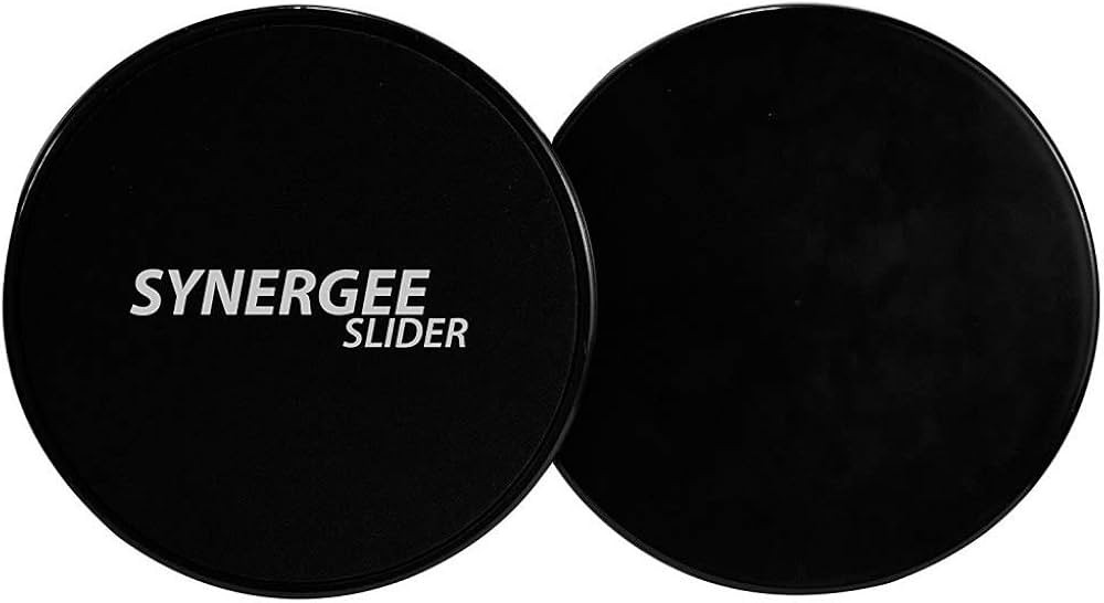 Synergee Core Sliders. Dual Sided Use on Carpet or Hardwood Floors. Abdominal Exercise Equipment | Amazon (US)