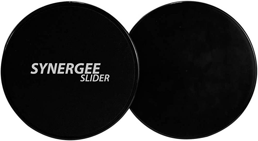 Synergee Core Sliders. Dual Sided Use on Carpet or Hardwood Floors. Abdominal Exercise Equipment | Amazon (US)
