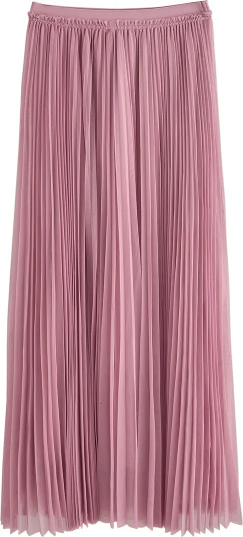 NEXT Pleated Mesh Skirt | Nordstrom | Nordstrom