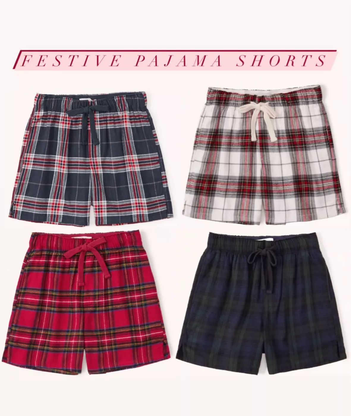 Flannel Sleep Shorts curated on LTK