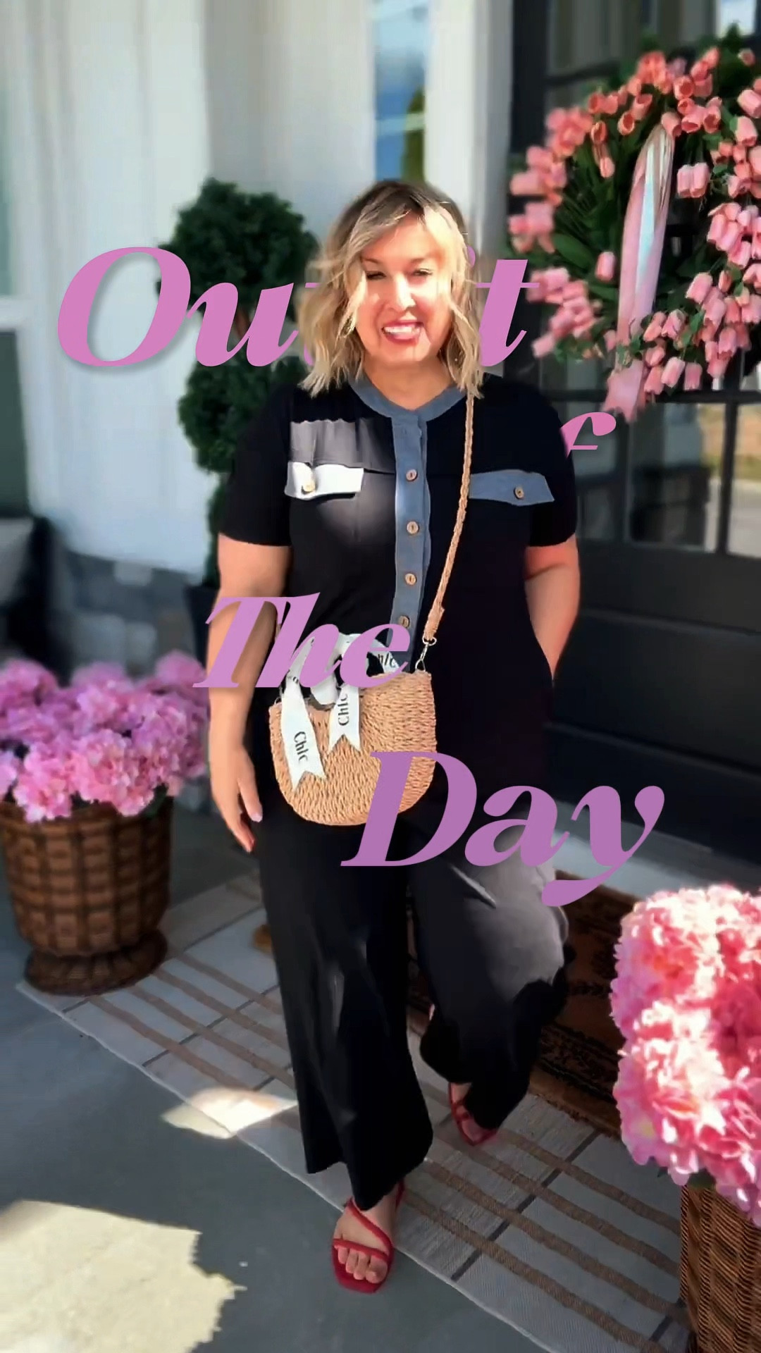 🌸Comment SHOP for links 
🌸I may receive a small commission if you shop through my links (at no extra cost to you)
🌸Follow for more midsize over 45 ootd 
--
Love this comfortable jumpsuit! 
It is so easy and effortless. 
Light weight, chic and affordable! 🙌🏻
Perfect for spring and summer outfit! 
Adding red sandals by crocks just give this outfit a perfect pop of color! 


#LTKOver40 #LTKootd #LTKMidsize