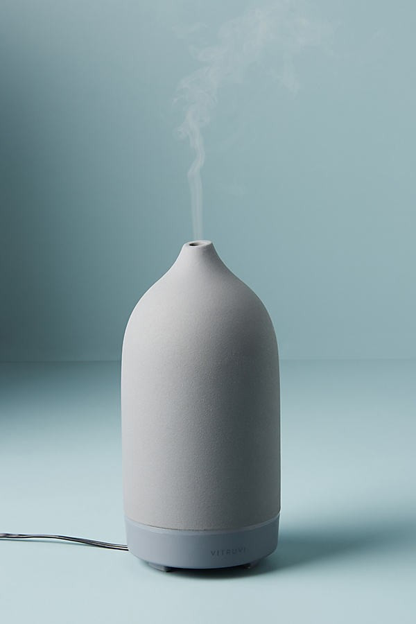 Charcoal Stone Essential Oil Diffuser | Anthropologie (US)