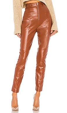 Lovers and Friends Georgie Pant in Chestnut Brown from Revolve.com | Revolve Clothing (Global)