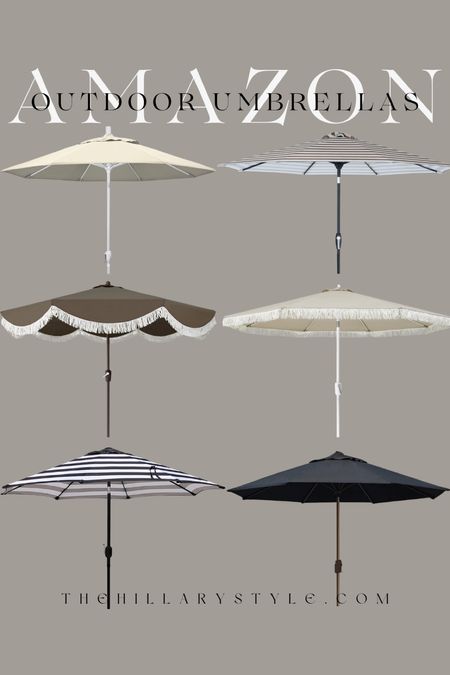AMAZON Outdoor Patio Umbrellas 

#LTKHome #LTKSeasonal #LTKStyleTip
