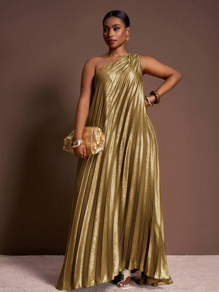 Gold dress | SHEIN
