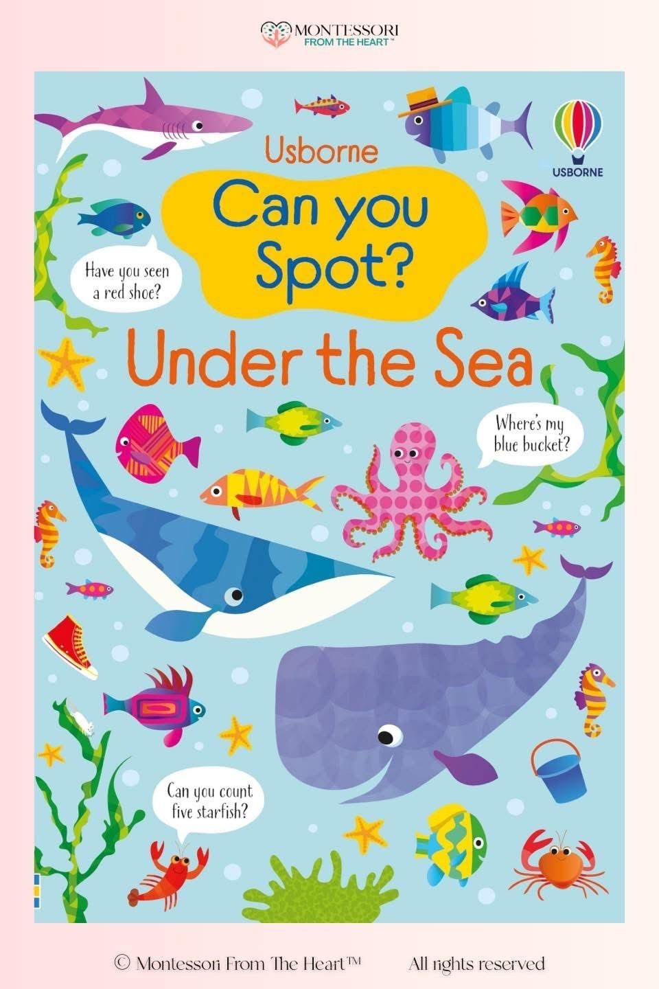 Usborne Book ~ Can You Spot? Under the Sea.

#LTKstorytime #LTKHome #LTKKids