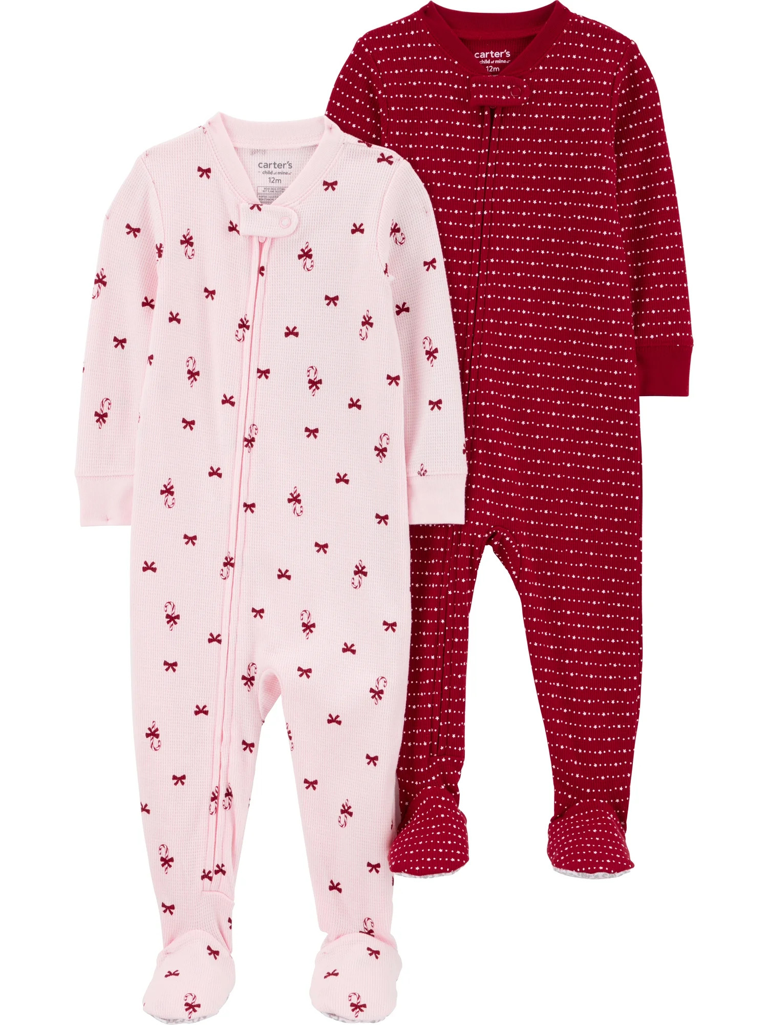Carter's Child of Mine Baby and Toddler Pajama, 2-Pack, One-Piece, Sizes 12M-5T | Walmart (US)