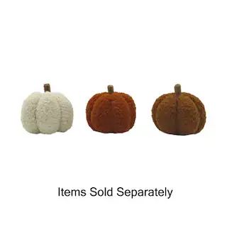Assorted 4" Plush Pumpkin Tabletop Accent by Ashland® | Michaels | Michaels Stores