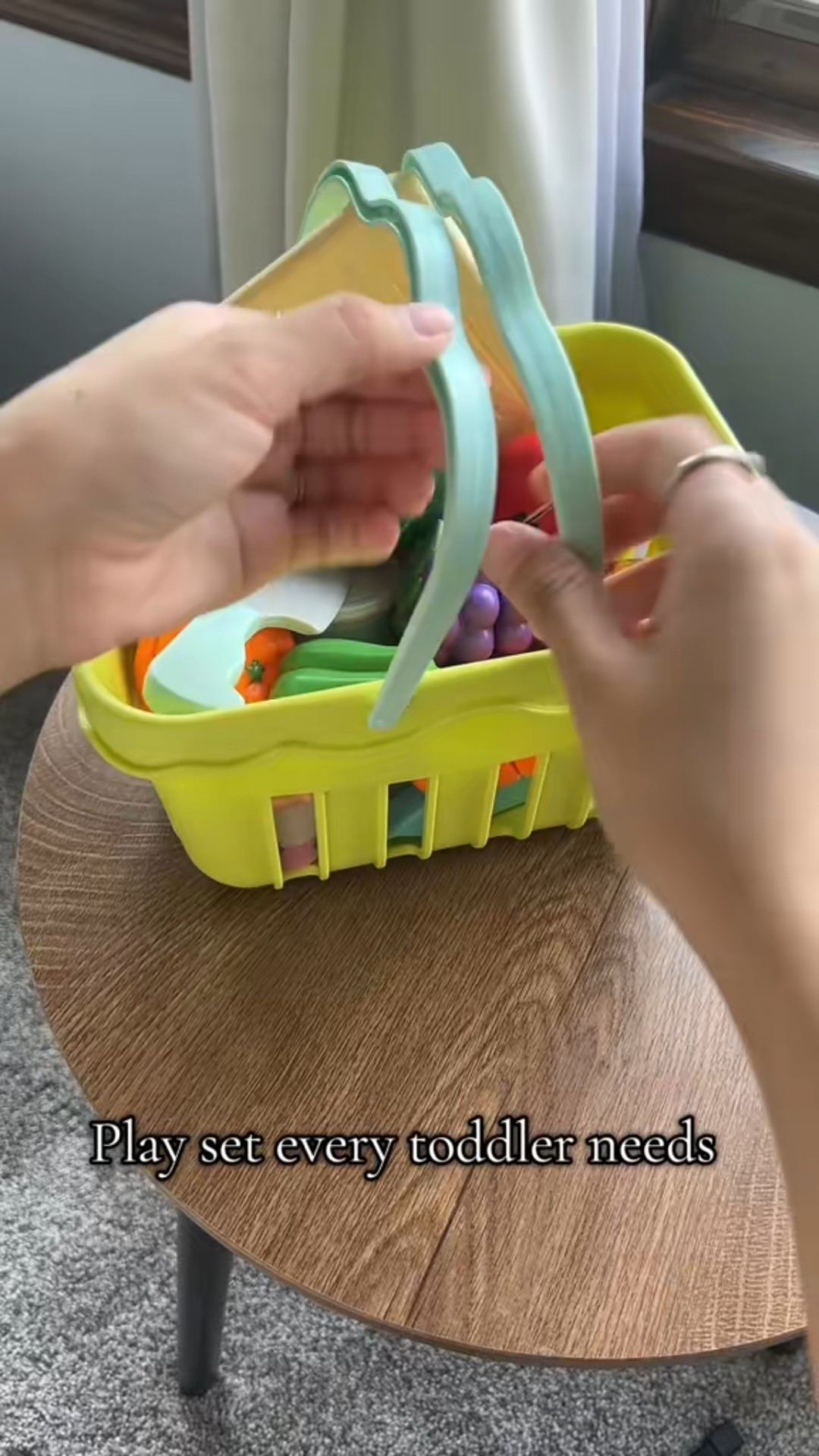 Giggle scape food basket 
Pretend toys 
Pretend play 
Target sale 

#LTKSaleAlert #LTKFamily #LTKKids