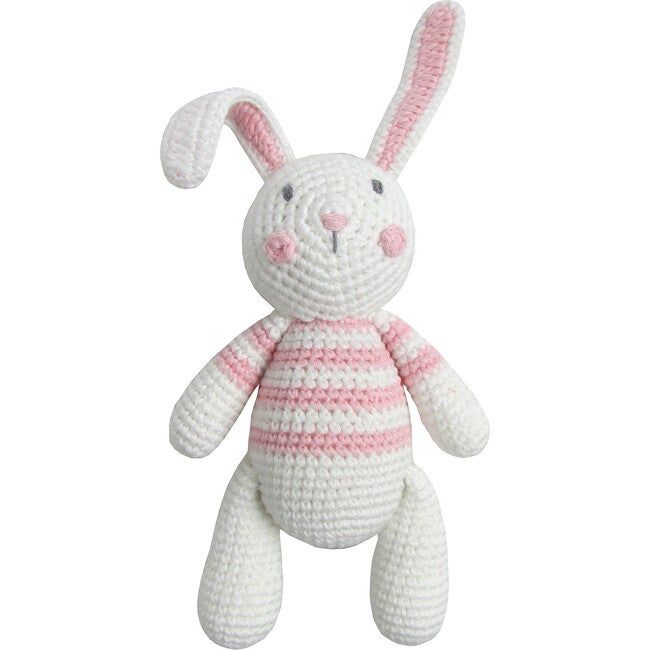 Crochet Bunny Rattle Toy | Maisonette