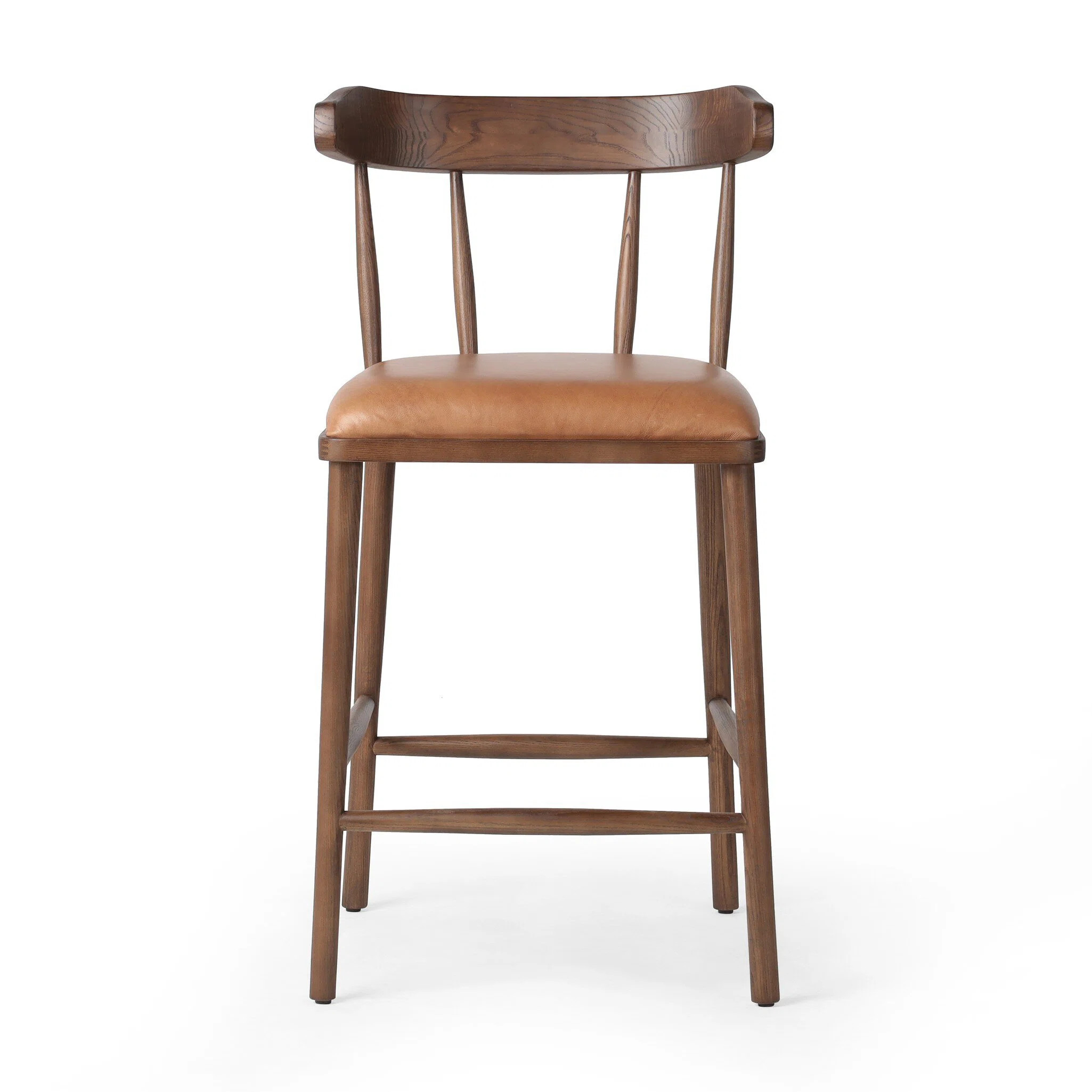 Waverly Stool-Chaps Saddle-Counter | Birch Lane