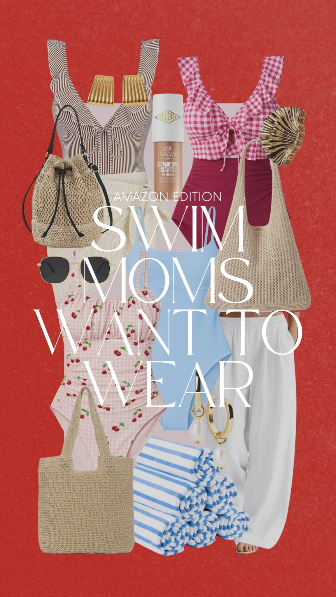 Some of the swimwear and beach pieces I’ve been loving lately. Cute, flattering, and perfect for long summer days by the pool. 

#LTKmomlife #LTKTravel #LTKSwim