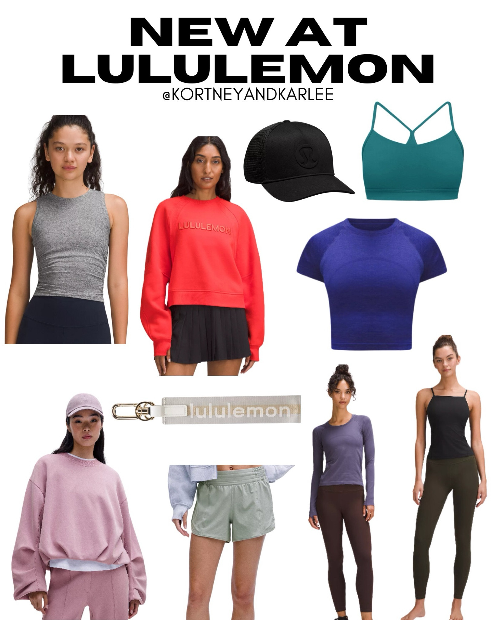 New at Lululemon!

Kortney and Karlee | #kortneyandkarlee 

#LTKfindsunder50 #LTKfindsunder100 #LTKstyletip